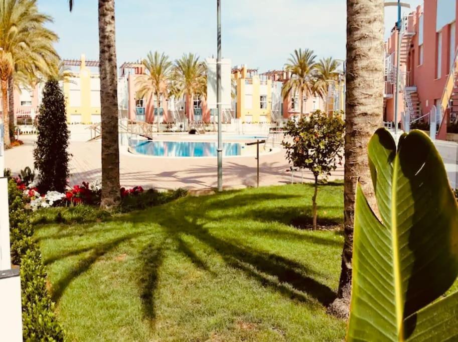 Apartamento En Vera Playa Laguna Beach Exteriér fotografie