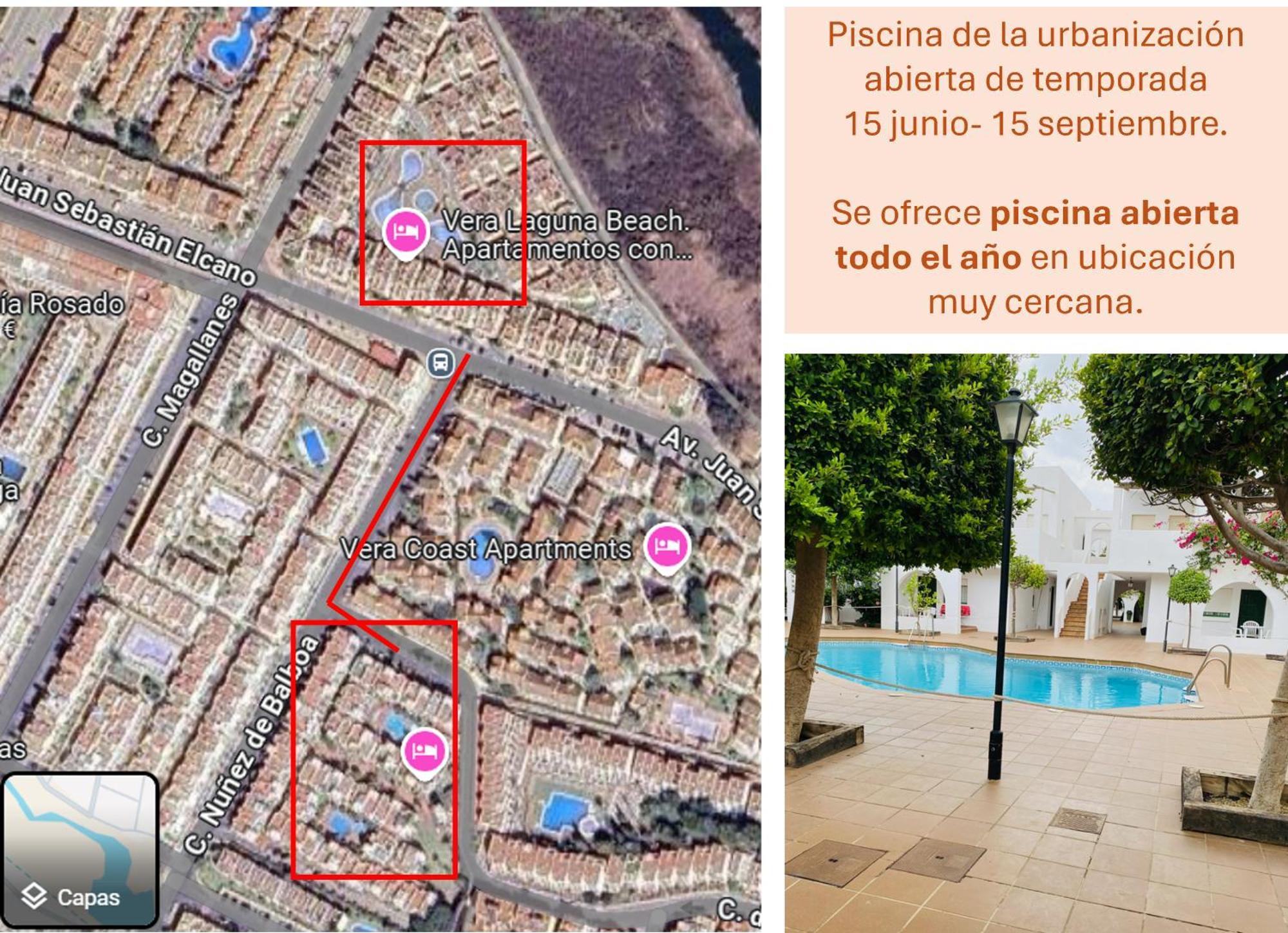 Apartamento En Vera Playa Laguna Beach Exteriér fotografie